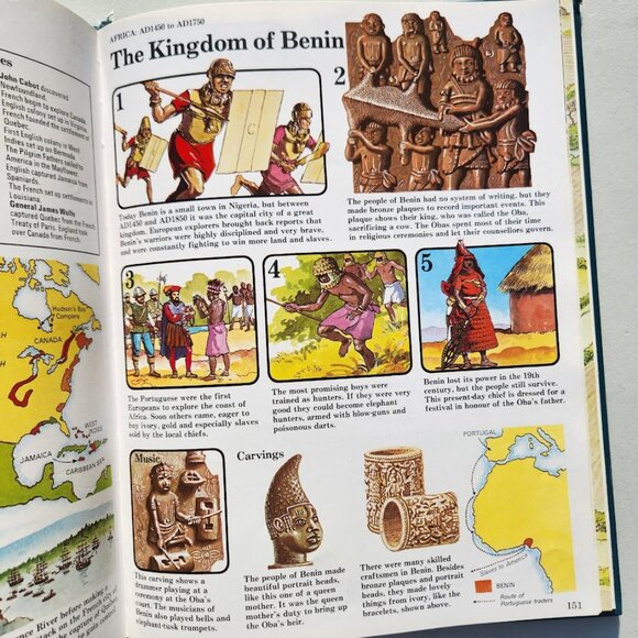 The Usborne Book of World History Hardcover Book Textbook Homeschooling Curricul - Picture 6 of 16